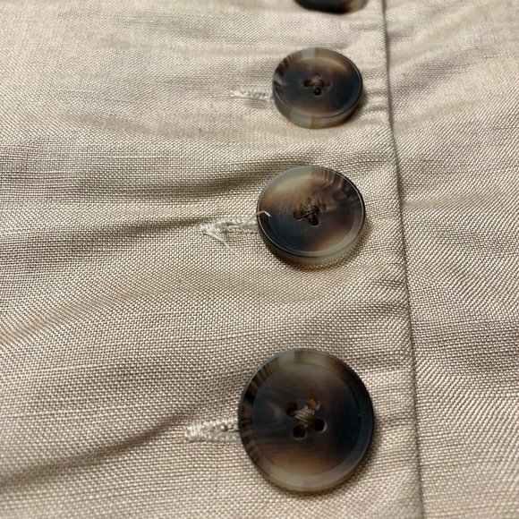 NEW Fame and Partners Beige Two-piece Set, Size 6 - Picture 3 of 5